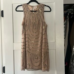 Parker beaded shift dress